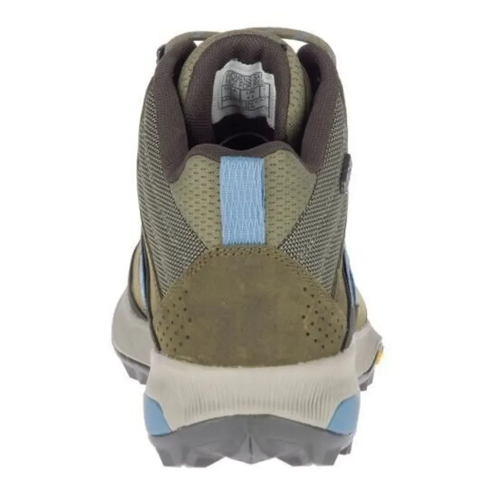 Merrell J99622 Zion Mid Waterproof Hiking Shoes Lace Up Olive Women Sz 7 / 37.5 - Picture 5 of 14